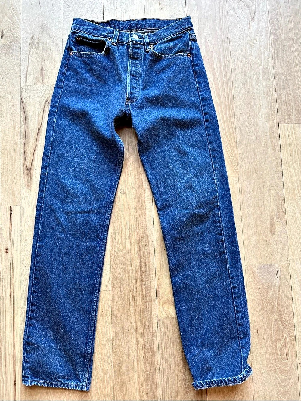 Vintage made in USA Levi's 501 Original Fit Jeans Original Fit Girls Straight Le